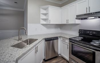 White shaker cabinets*
